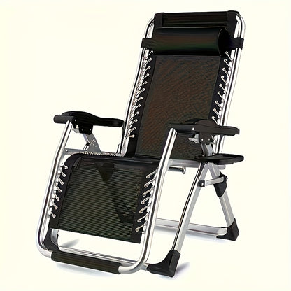 1pc Suporte para Copo de Cadeira de Gravidade Zero de Alta Resistncia com Slot para Celular  Bandeja de Plstico Durvel para Preso em Cadeiras de Praia e Lazer Ideal para Organizao Domstica e Relaxamento